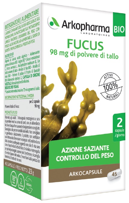 ARKO CAPSULE FUCUS 45 CAPSULE - Luckyfarma.it