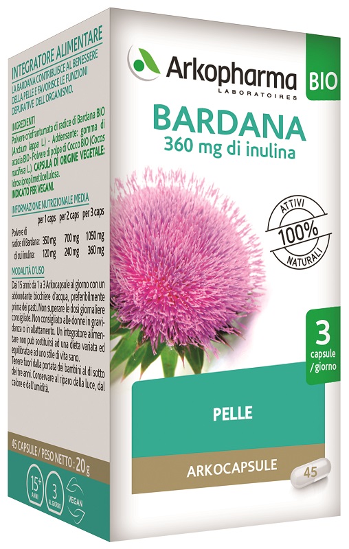 ARKO CAPSULE BARDANA 45 CAPSULE - Luckyfarma.it