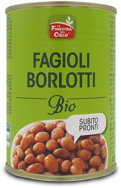 FAGIOLI BORLOTTI PRONTI BIO - Luckyfarma.it