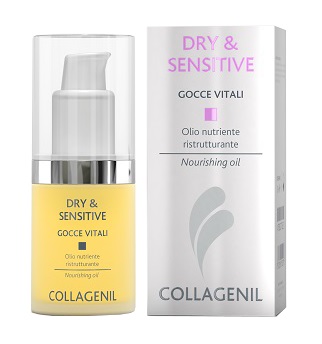 COLLAGENIL DRY & SENSITIVE GOCCE VITALI 30 ML - Luckyfarma.it