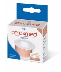 CEROTTO IN ROCCHETTO CEROXMED AERATO IN TESSUTO ROSA 500X2,50 CM 1 PEZZO - Luckyfarma.it