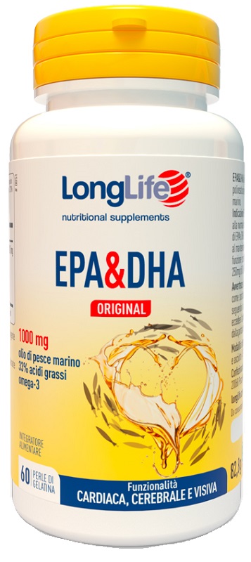 LONGLIFE EPA DHA 60 PERLE - Luckyfarma.it