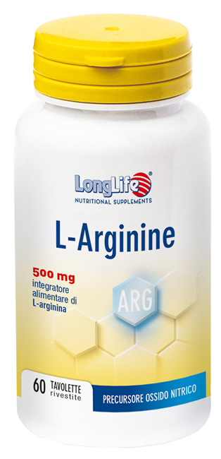 LONGLIFE LARGININE 60 TAVOLETTE - Luckyfarma.it
