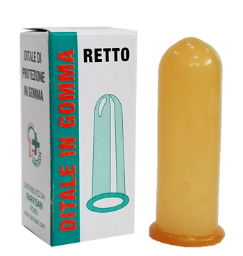 DITALE IN GOMMA RETTO 3 - Luckyfarma.it