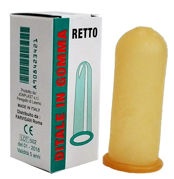 DITALE IN GOMMA RETTO 5 - Luckyfarma.it
