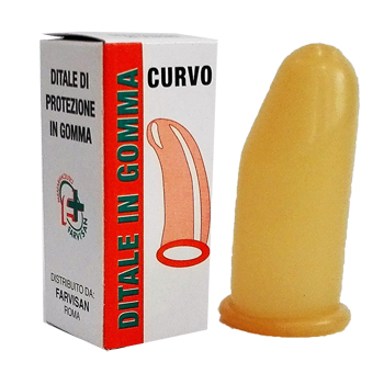 DITALE IN GOMMA CURVO 3 - Luckyfarma.it