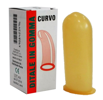 DITALE IN GOMMA CURVO 5 - Luckyfarma.it