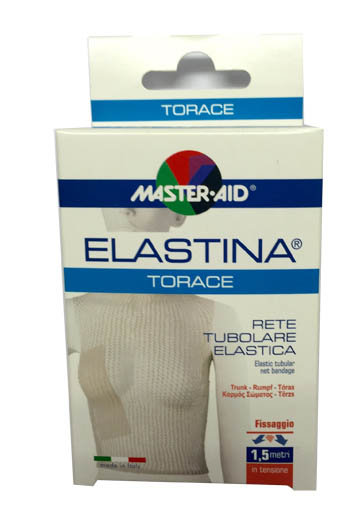 RETE TUBOLARE ELASTICA IPOALLERGENICA MASTER-AID ELASTINA TORACE 5 MT IN TENSIONE CALIBRO 8 CM - Luckyfarma.it