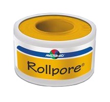 CEROTTO IN ROCCHETTO MASTER-AID ROLLPORE TESSUTO NON TESSUTO 5X2,5 - Luckyfarma.it