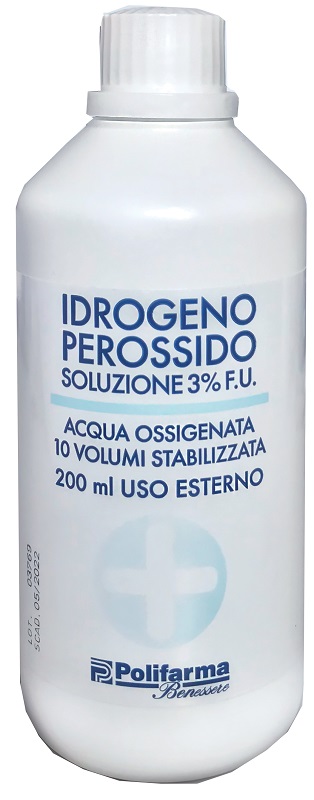 PEROSSIDO IDROGENO 3% 200 ML - Luckyfarma.it