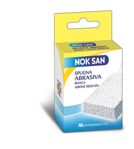 NOK SAN SPUGNA ABRASIVA BIANCA 1 PEZZO - Luckyfarma.it