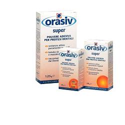 ORASIV SUPER POLVERE ADESIVA CLINICA PER PROTESI DENTALI 125 G - Luckyfarma.it
