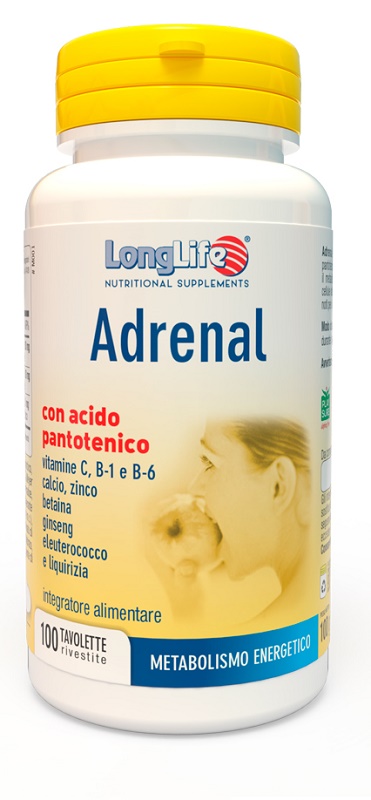 LONGLIFE MINERALOGRAMMA ADRENAL 100 TAVOLETTE - Luckyfarma.it