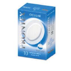 COMPRESSA PRONTEX OCULAR COMPRESSA ADESIVA OCULARE 10 PEZZI - Luckyfarma.it