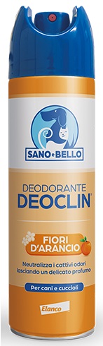 SANO E BELLO DEODORANTE DEOCLIN FIORI D'ARANCIO 250 ML - Luckyfarma.it