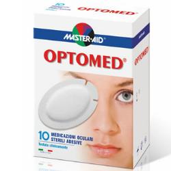 GARZA OCULARE MEDICATA MASTER-AID OPTOMED SUPER 10 PEZZI - Luckyfarma.it