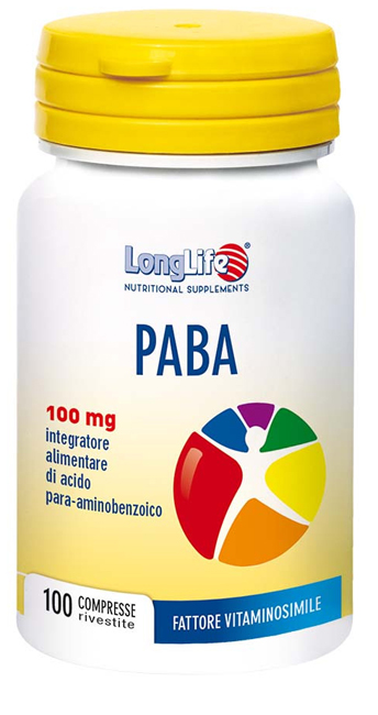 LONGLIFE PABA 100 100 COMPRESSE - Luckyfarma.it