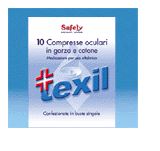PRONTEX GARZA COMPRESSA OCULARE NON ADESIVA COTONE 10 PEZZI - Luckyfarma.it
