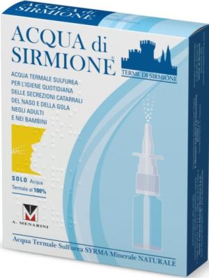 ACQUA SIRMIONE MINERALE NATURALE 6 FIALE 15 ML - Luckyfarma.it
