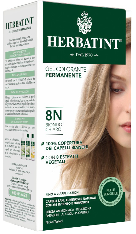 HERBATINT 8N BIONDO CHIARO 150 ML - Luckyfarma.it