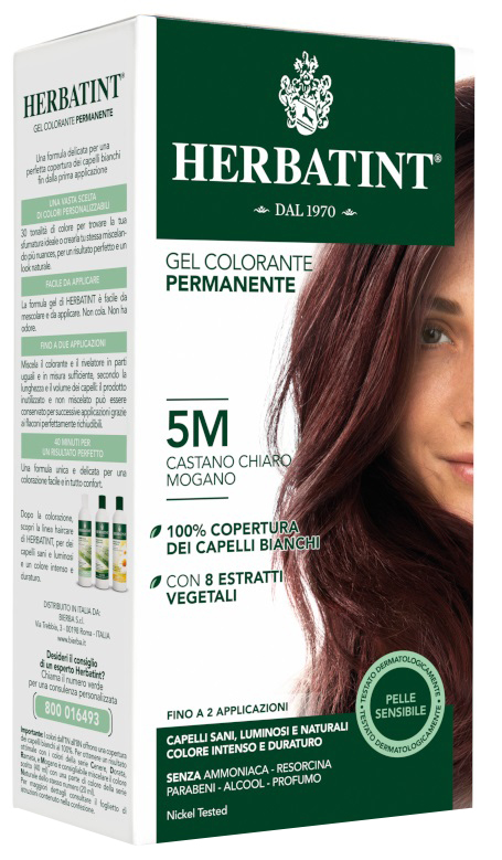 HERBATINT 5M CASTANO CHIARO MOGANO 150 ML - Luckyfarma.it