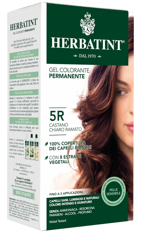 HERBATINT 5R CASTANO CHIARO RAMATO 150 ML - Luckyfarma.it