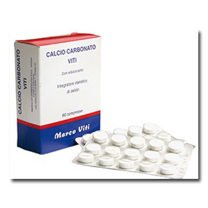 CALCIO CARBONATO VITI 60 COMPRESSE - Luckyfarma.it