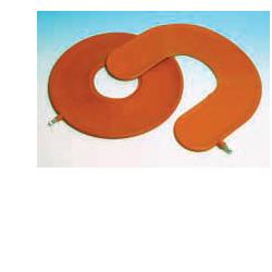 CUSCINO ANTIDECUBITO PNEUMATICO IN GOMMA ROSSA. LARGHEZZA DELLA CIAMBELLA 45CM - Luckyfarma.it