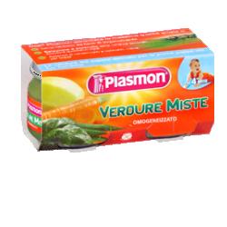 PLASMON OMOGENEIZZATO VERDURE MISTE 80 G X 2 PEZZI - Luckyfarma.it