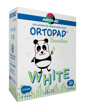 CEROTTO OCULARE PER ORTOTTICA ORTOPAD BIANCO JUNIOR 50 PEZZI - Luckyfarma.it