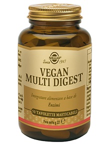 VEGAN MULTI DIGEST 50 TAVOLETTE MASTICABILI - Luckyfarma.it