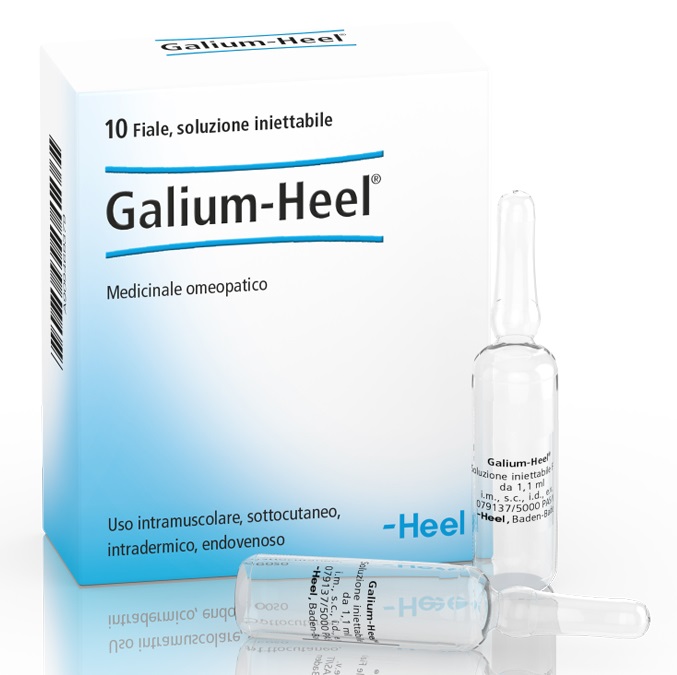 HEEL GALIUM 10 FIALE DA 1,1 ML L'UNA - Luckyfarma.it