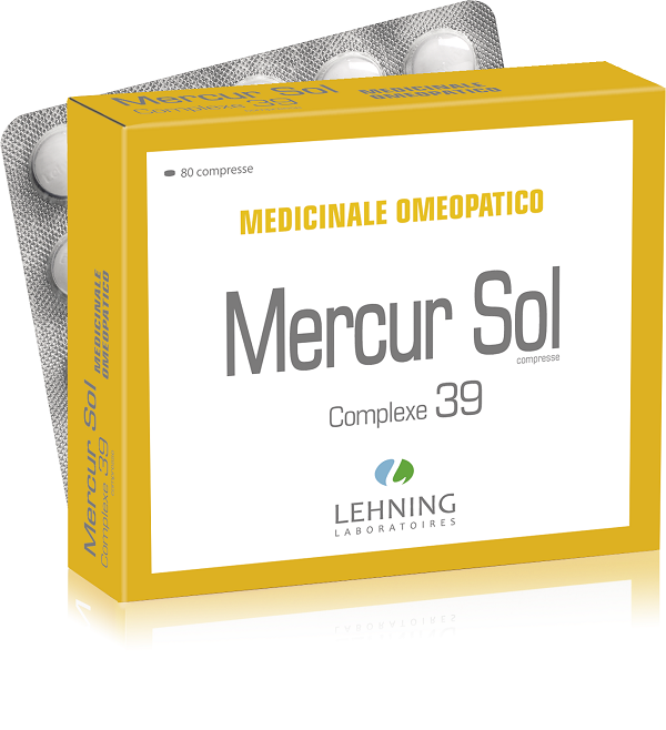 LEHNING 39 MERCURIUS SOL COMP 80 COMPRESSE - Luckyfarma.it