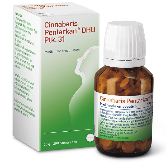 CINNABARIS 31 PTK 200 COMPRESSE 50 G - Luckyfarma.it