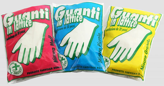 GUANTO IN LATTICE MISURA GRANDE 20 PEZZI - Luckyfarma.it