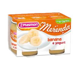 PLASMON OMOGENEIZZATO YOGURT BANANA 120 G X 2 PEZZI - Luckyfarma.it
