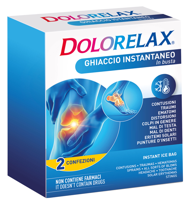 DOLORELAX ICE BAG GHIACCIO BUSTA 2 PEZZI - Luckyfarma.it
