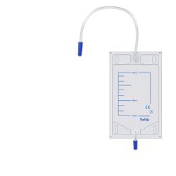 SACCA DI DRENAGGIO DA GAMBA PER INCONTINENZA TUBO 35 CM 10 PEZZI - Luckyfarma.it