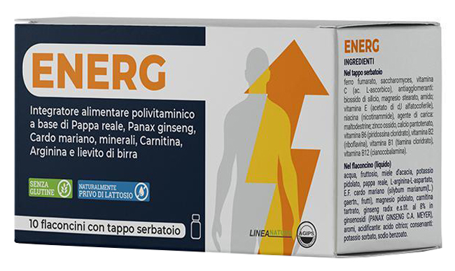 ENERG 10 FLACONCINI USO ORALE - Luckyfarma.it