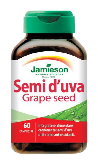 SEMI UVA GRAPE SEED JAMIESON 60 COMPRESSE - Luckyfarma.it