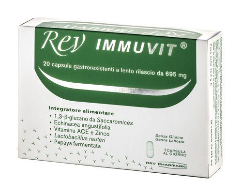 REV IMMUVIT 20 CAPSULE - Luckyfarma.it