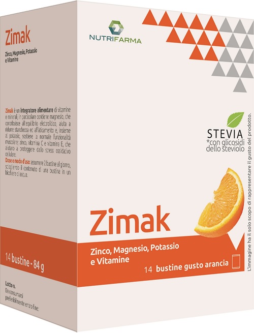 ZIMAK 14 BUSTINE 6 G ARANCIO - Luckyfarma.it