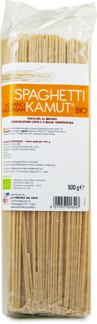 SPAGHETTI DI KAMUT BIO 500 G - Luckyfarma.it