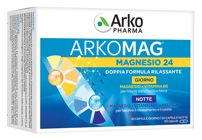 MAGNESIO 24 60 CAPSULE - Luckyfarma.it