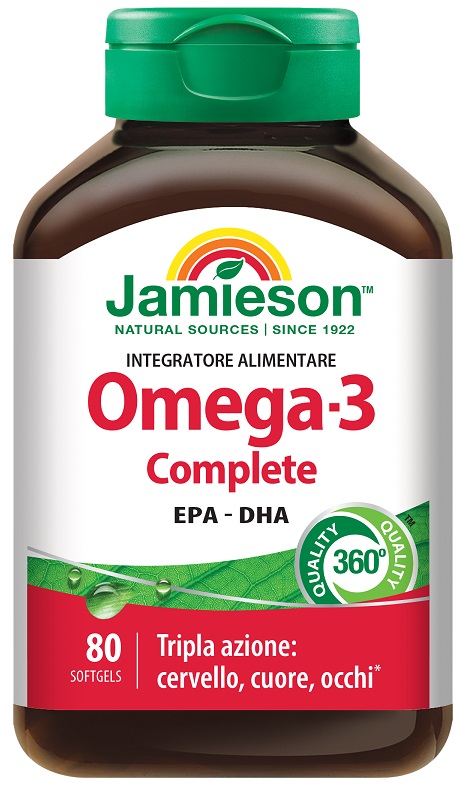 OMEGA 3 COMPLETE JAMIESON 80 PERLE - Luckyfarma.it