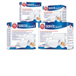 CEROTTO IN ROTOLO PIC SOFFIX STRETCH TESSUTO NON TESSUTO ESTENDIBILE 5X500 CM 1 PEZZO - Luckyfarma.it