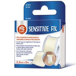 CEROTTO IN ROCCHETTO PIC SENSITIVE FIX TELA 2,5X500 CM CON FUSTELLA 1 PEZZO - Luckyfarma.it