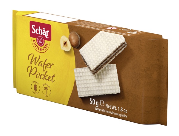 SCHAR WAFER POCKET NOCCIOLA 50 G - Luckyfarma.it