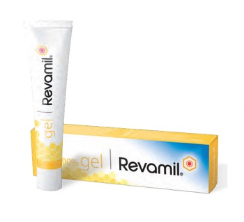 GEL A BASE DI MIELE STANDARDIZZATO E IRRADIATO A RAGGI GAMMA REVAMIL GEL PER GESTIONE ULCERE E INFEZIONI TUBO 18 G - Luckyfarma.it