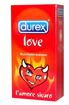 PROFILATTICO DUREX LOVE 12 PEZZI - Luckyfarma.it